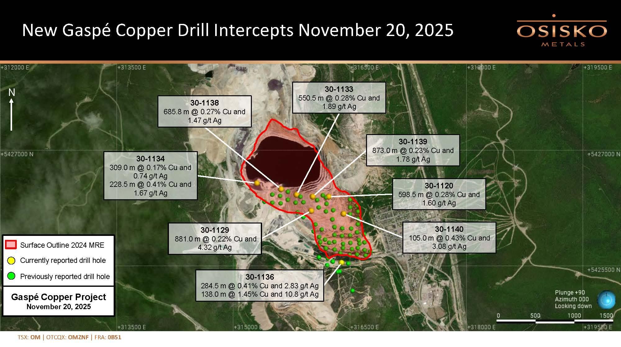 20251120 Osisko Metals news release Figure 1/plan view